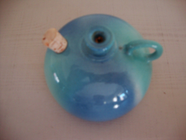 Kruikje keramiek - blauw - Egbert - VERKOCHT
