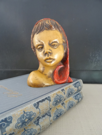 Vintage beeldje - meisje - vrouw