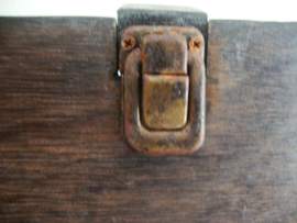 Houten mangelbak - VERKOCHT