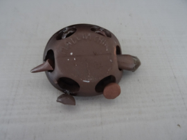 Beeldje schildpad - bruin