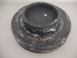 Zware vintage schaal - keramiek - aardewerk - VERKOCHT