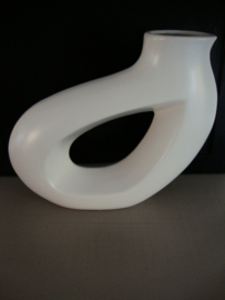 Witte vaas  - VERKOCHT