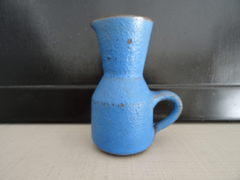 Vintage vaasje - blauw - VERKOCHT