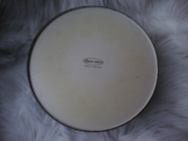Trommel Baret Ware Engeland - blauw/wit bloemetjes - VERKOCHT