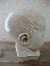 Kinderkopje - beeld buste baby - VERKOCHT