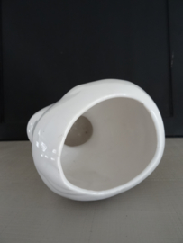Vintage bloempotje kinderkopje - VERKOCHT