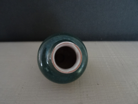 Miniatuur vaasje groen -  VERKOCHT