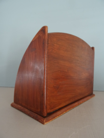 Vintage houten postbakje - VERKOCHT
