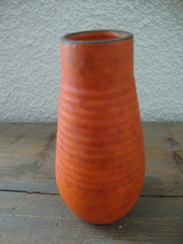 Vintage vaasje - oranje - VERKOCHT