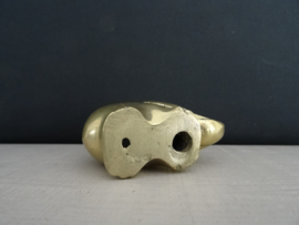 Beeldje olifant - koper of messing - vintage - VERKOCHT