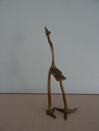 Vintage vogel. - koper of messing - VERKOCHT