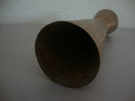 Vintage vaasje - koper of messing - VERKOCHT