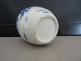 Klein gemberpotje - blauw wit -  VERKOCHT