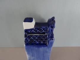 Spaarpotje Delfts blauw - huisje - VERKOCHT