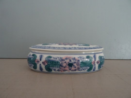 Dekselschaaltje Chinees - pastel - VERKOCHT