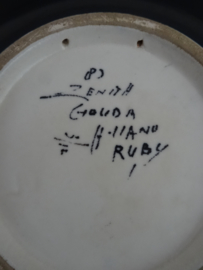 Wandbord - Plateel Gouda - Zenith - VERKOCHT