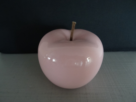 Porseleinen appel - roze - VERKOCHT
