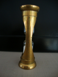 Zandloper koper of messing - VERKOCHT