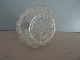 Vintage kapje lamp glas - VERKOCHT