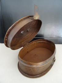 Metalen doosje - kistje - rusty look - roestige uitstraling - VERKOCHT