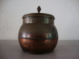 Oude koperen tabakspot - Metawa - VERKOCHT