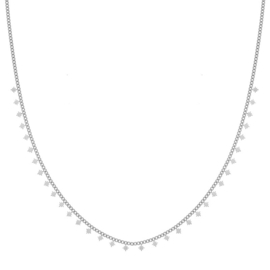 Ketting tiny northstars- zilver