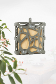 Hello Anna (window) - vetblok houder van gerecycled plastic