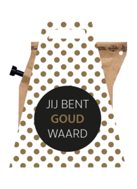 Koffie in cadeauverpakking - jij bent goud waard