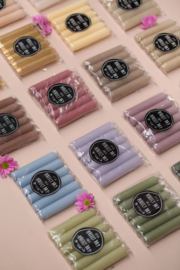 Kleine dinerkaarsen 'perfect day' - rose