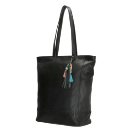 Shopper - 'friendship' - zwart