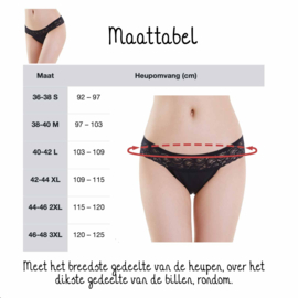 Menstruatie ondergoed 'Rose' - preorder
