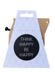Koffie in cadeauverpakking - think happy be happy