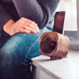 Trobla walnut - akoestische speaker walnoothout