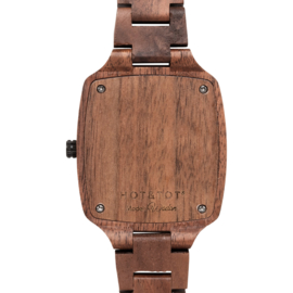 Houten herenhorloge - Wodan HOT&TOT