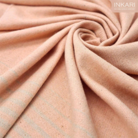 Alpaca pashmina 'nazca' - peach