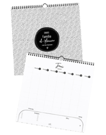 XL Familieplanner 2025 - 6 tot 8 personen