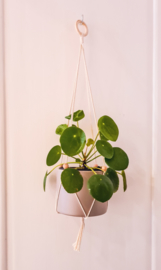 Minimalistische plantenhanger - verstelbaar