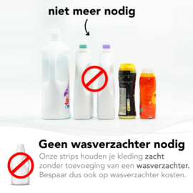 Wasmiddel wasstrips - proefpakket met 3x20 strips - preorder