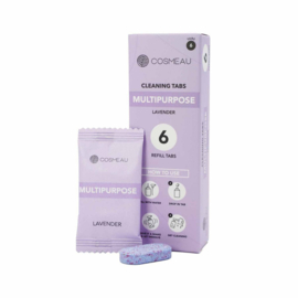 Cleaning tabs navulling per stuk of set van 6 ; badkamer-, keuken-, multi- of glasreiniger- preorder