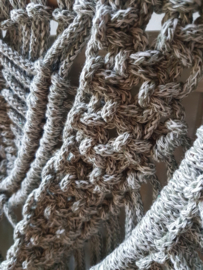 macrame wandkleed - oudgroen