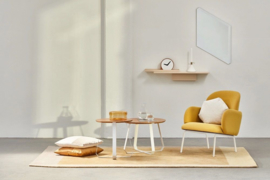 salontafel - Shunan laag - wit