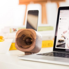 Trobla walnut - akoestische speaker walnoothout