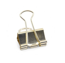 binder clip gold 25 mm