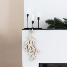 Houten mistletoe XL