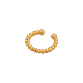 Single dots earcuff - goud