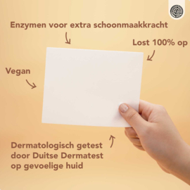 Wasmiddel wasstrips - proefpakket met 3x20 strips - preorder