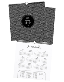 Maandkalender 2025 - vierkant