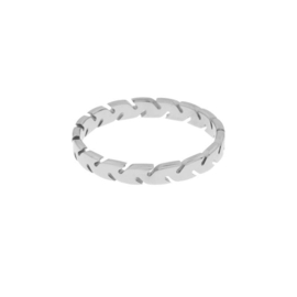 Ring cuts - zilver
