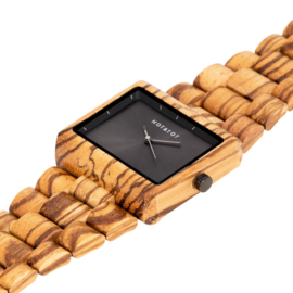 Houten herenhorloge - Dusk HOT&TOT