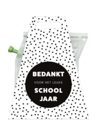 Thee in cadeauverpakking - bedankt voor het leuke schooljaar